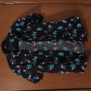 Men’s Pink Flamingo Shirt